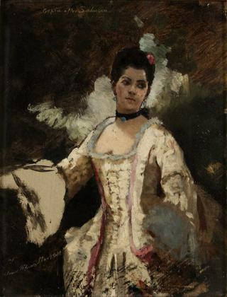 Study of an Elegant Lady