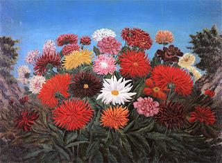 Dahlias and Other Flowers