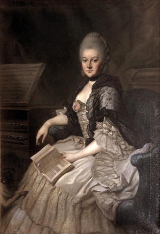 Portrait of Anna Amalie von Sachsen-Weimar-Eisenach
