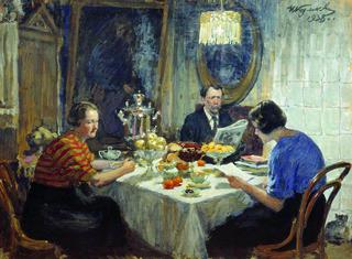 Family at a Table