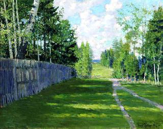 Abramtsevo. Fence