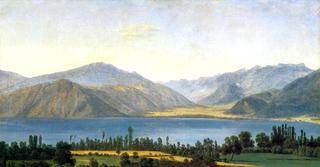Mountains and a Lake
