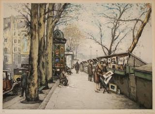 Print Stalls by the Seine