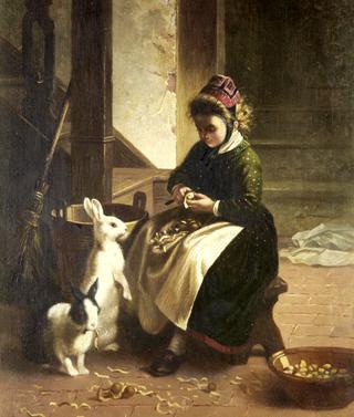 A rabbit fancier