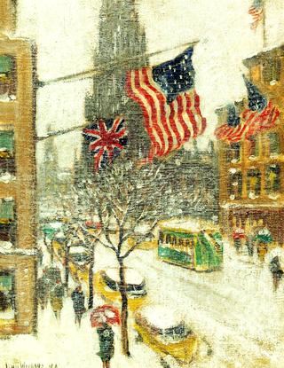 St Patrick's in Winter