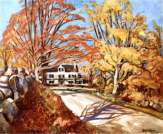 Helen Hixon's House, Green Mountains, along the Hudson River