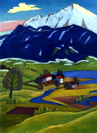 Landscape with Farmhouse