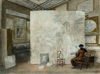 The Artist in his Studio
