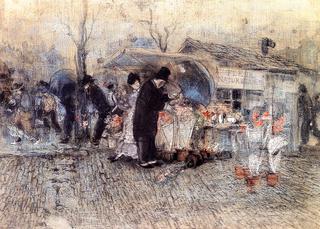 Flower Market, Paris