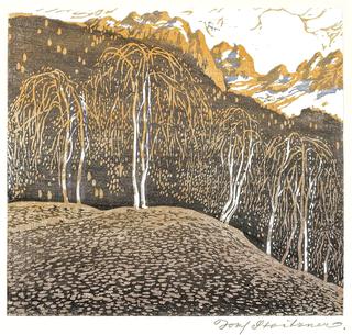 Landscape with Birch Trees