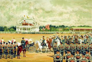 The Emperor's Arrival at the Parade