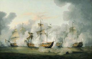 The Battle of Martinique, 17 April 1780
