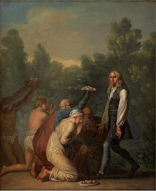 Niels Klim receives the Homage of the Quamites