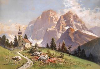 Church St. Fosca in Florentine Valley