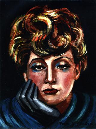 Woman with Black Glove