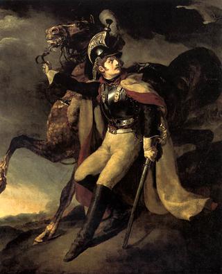 The Wounded Officer of the Imperial Guard Leaving the Battlefield
