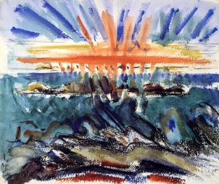 Sunset, Maine Coast