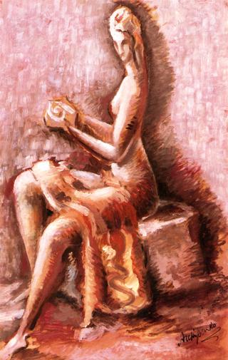 Seated Nude