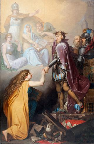 Christian III Succouring Denmark