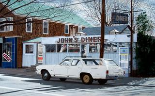 John's Diner with John's Chevelle