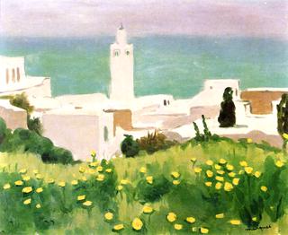 View of Sidi-Bou-Said