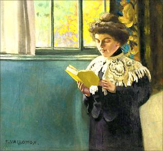 Woman Reading at the Window
