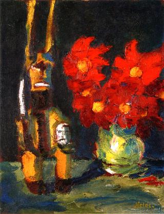 Head-Hunter and Dahlias