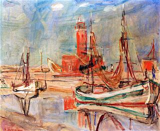 The Harbor at Fano (sketch)