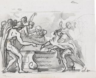 Alexander Ordering the Books of Homer to be Preserved