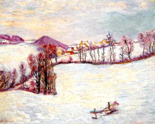 View of Puy de Dôme