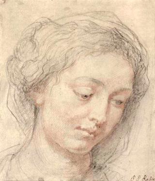 Head of woman