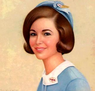 TWA Hostess, Judy Neumann