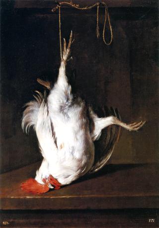 Still Life with Dead Cockerel