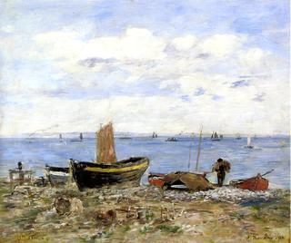 Shore at Sainte-Adresse, Low Tide