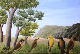 Birds in a Landscape