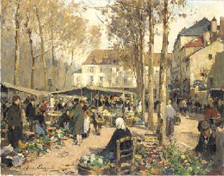 Market at Melun