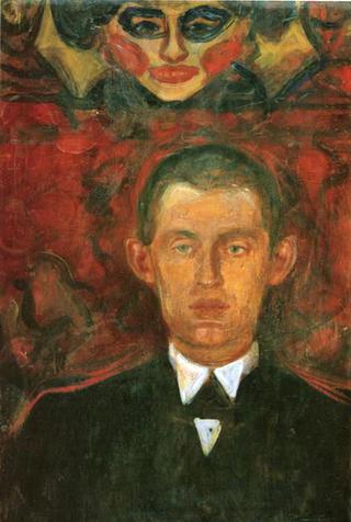 Self-Portrait Beneath the Mask of a Woman
