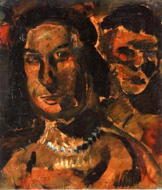 Two Women's Heads