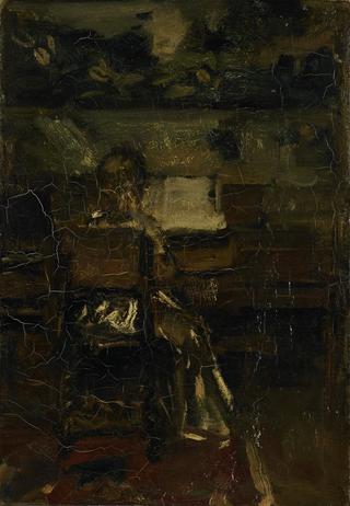 Meisje aan de piano