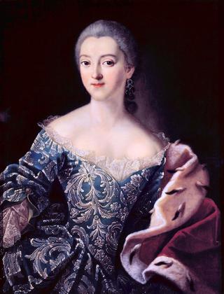 Portrait of Princess Catherine Alexandrovna (nee Lovanova-Rostov) (Catherine II)