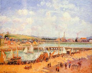 The Port of Dieppe, the Dunquesne and Berrigny Basins: High Tide, Sunny Afternoon