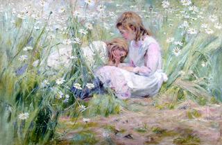 Girls in the Meadow
