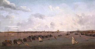 Prison Hulks in Portsmouth Harbour