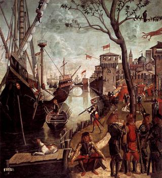 The Arrival of the Pilgims in Cologne