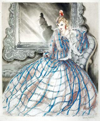 Girl in Crinoline