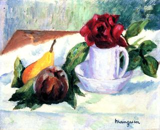 Cup and Rose