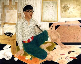 Self-Portrait in the Studio