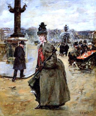 Elegante, Place De La Concorde, Paris