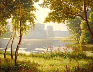 Landscape with a Pond