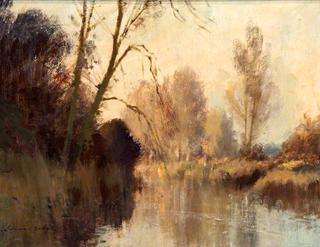 The River at Earlham, Norfolk